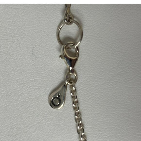 Pandora Sterling Silver Moments Charm Necklace & 2 Charms 18" #64322 - Picture 7 of 9